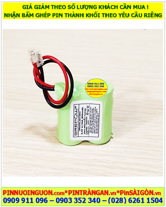 Pin sạc 2.4v-2/3AA600mAh, Pin nuôi nguồn 2.4v-2/3AA600mAh, Pin sạc chất lượng cao GREPOW 2.4v-2/3AA600mAh